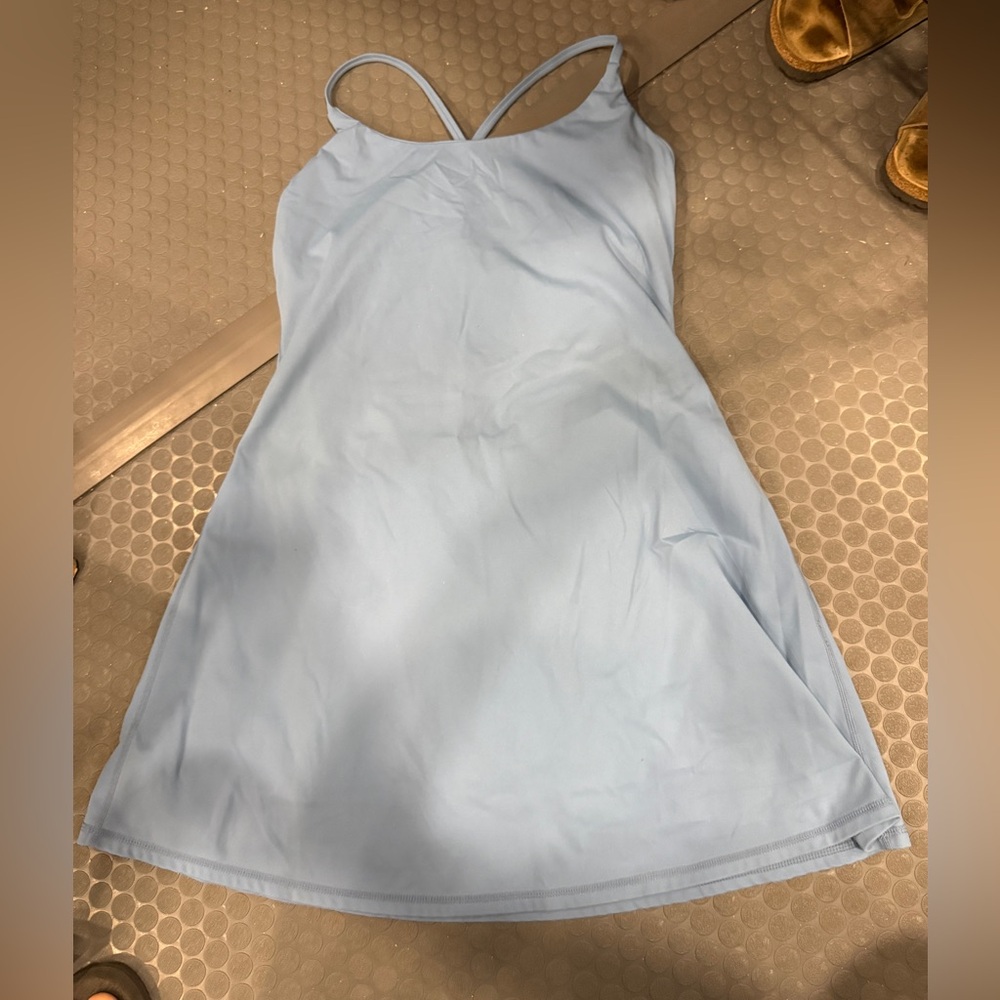 HALARA Sky Blue Nylon Dress